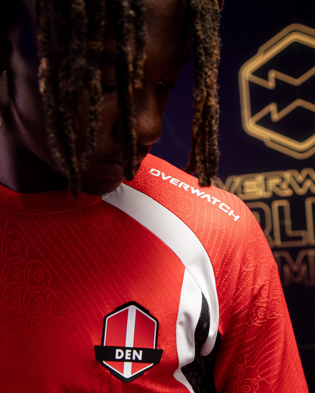 Close up of Denmark Crest