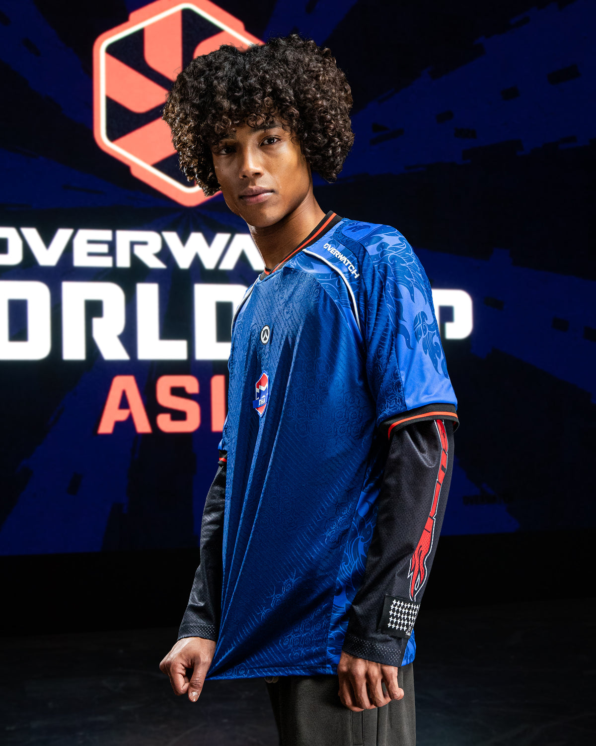 Thailand Jersey Model Side View